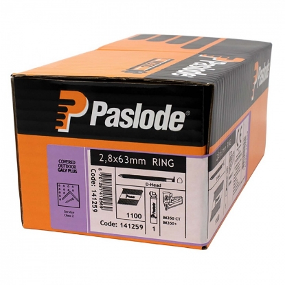 Picture of Paslode IM350 Handy Pack Steel Nails (2.8 x 63mm)