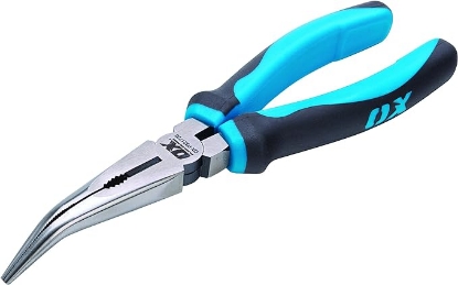 Picture of Ox Pro Bent Long Nose Pliers (200mm / 8")