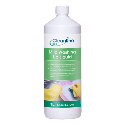 Picture of Cleanline Eco Mild Washing Up Liquid (1L)