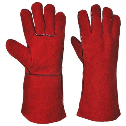 Picture of Welders Gauntlets - Red (Size: 10)