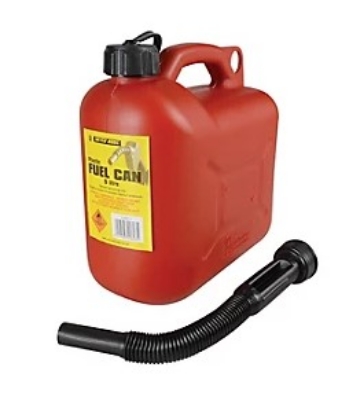 Picture of SilverHook CAN1 Leaded Petrol Can & Spout - Red (5L)