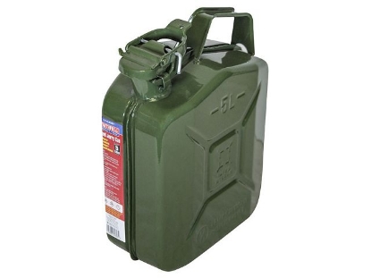 Picture of Faithfull Green Steel Jerry Can (5L)