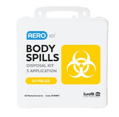 Picture of AeroKit™ Body Spills 5 Application Kits – Weatherproof Case