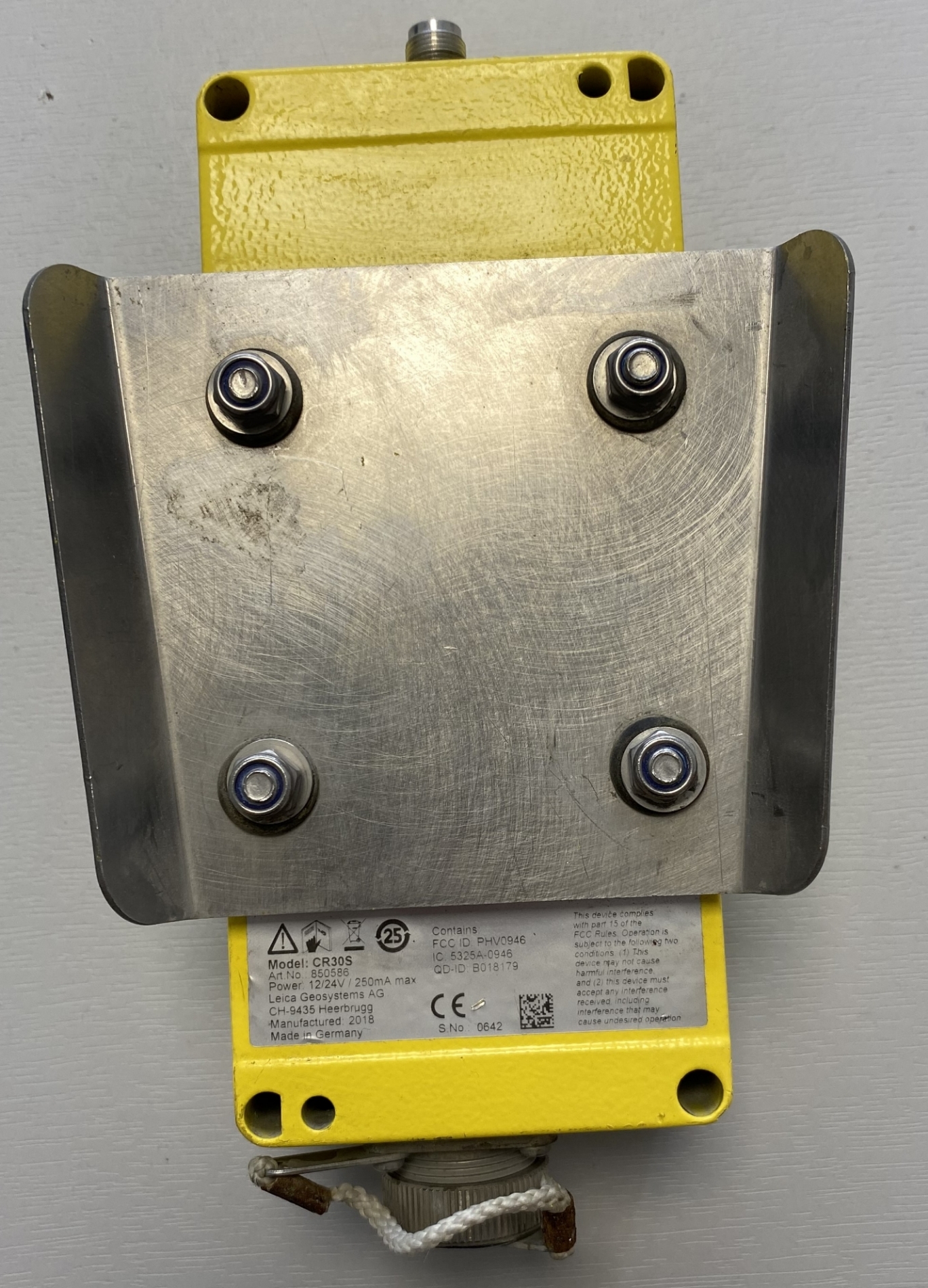 Picture of Ex Hire Fleet Leica CR30 Robust LR BT Radio 