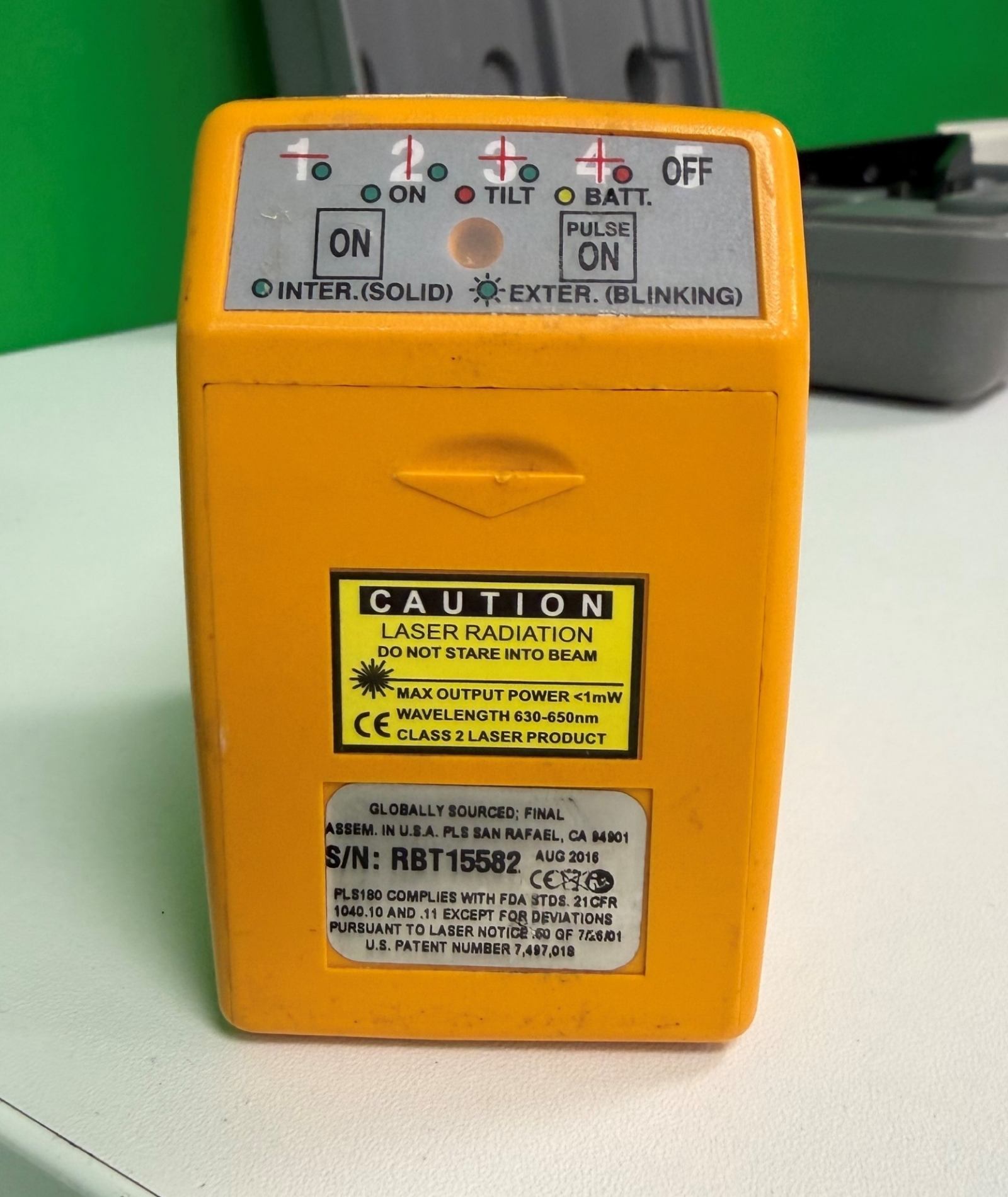 Picture of Ex Hire Fleet PLS180 Cross Line Laser 